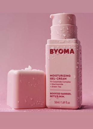 Крем-гель для обличчя byoma moisturizing gel-cream, 50ml