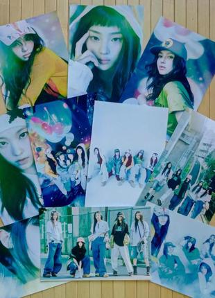 Набор открыток нью джинс 10 шт new jeans