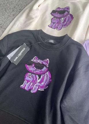 Толстовка кофта karl lagerfeld