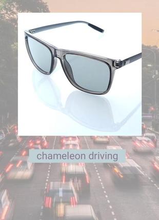 Polariz фотохром uv400 о_очки "chameleon driving" comfort elegant нdr unisex, комбиметал оправа, хамелеон линз, имидж, водителям
🔎 #о_очки #о_окуляри