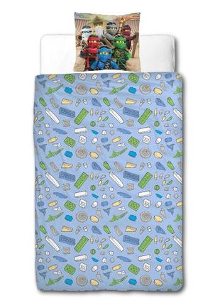 Lego ninjago renforce дитяча постільна білизна, 100% бавовна, з єс