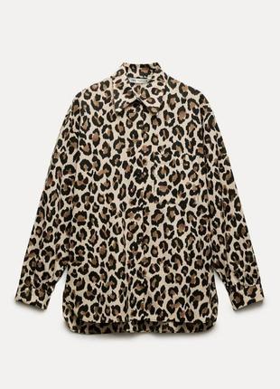Леопардова сорочка zara