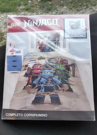 Lego ninjago renforce дитяча постільна білизна, 100% бавовна, з єс
