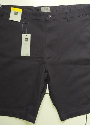Нові чоловічі шорти — m&s — eu38/52/xl бавовна