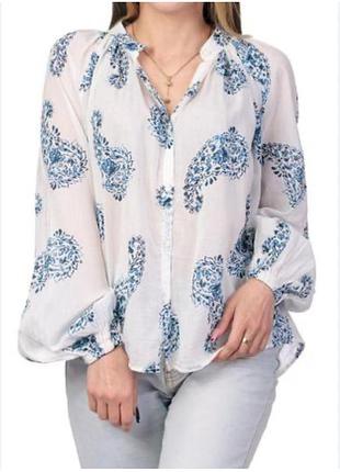 Батистова блуза h&m