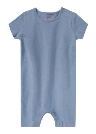 Пісочник lupilu 2-4-6-9 12-18-24 міс. 62 68 74 86 92 ромпер літній комбінезон комбез чоловічок 0 1 3 боді бодік