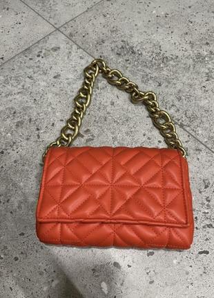 Сумка zara помаранчева нова