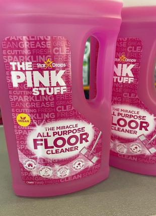 Универсальное средство для мытья полов the pink stuff!