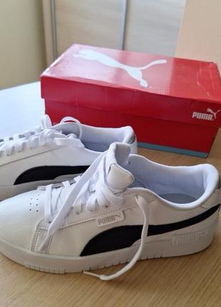 Puma женские низкие кеды (380751-05,) 41 (7.5) 10 26.5 см