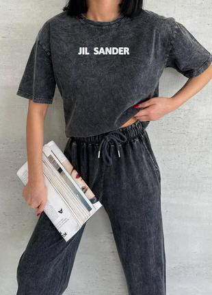 Стильний жіночий костюм в стилі jil sander2 фото