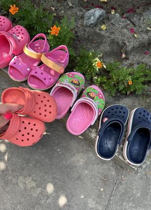Босоніжки crocs тапочки