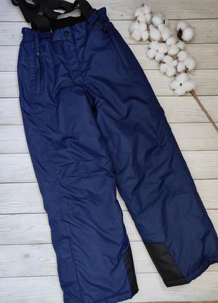 Зимові штани,термо штани напів комбінезон,штани лижні