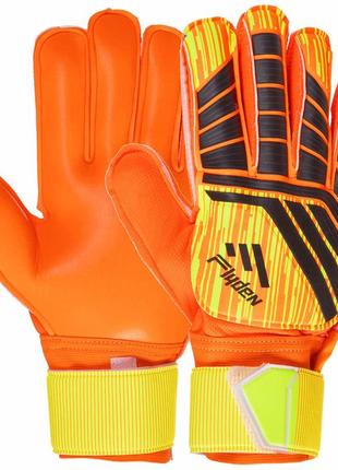 Рукавички воротарські  дитячі із захистом пальців flyden 8р.