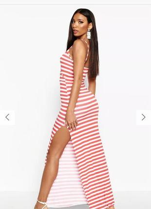 Сарафан макси, трикотаж