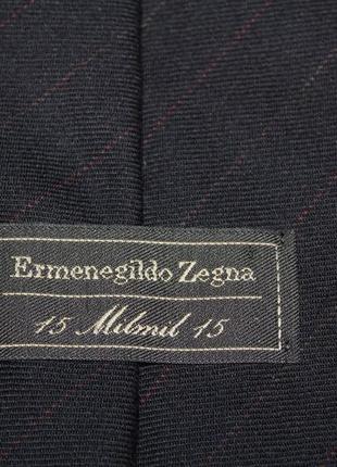 Шерстяной галстук ermenegildo zegna8 фото