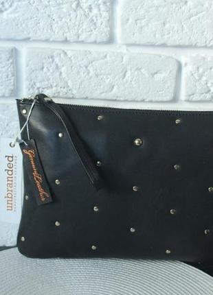 Unbranded клатч, косметичка з натуоальної шкіри. новесенька, з етикетками.