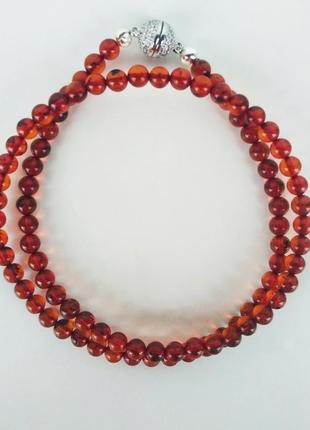 Ожерелье - чокер из натурального балтийского янтаря