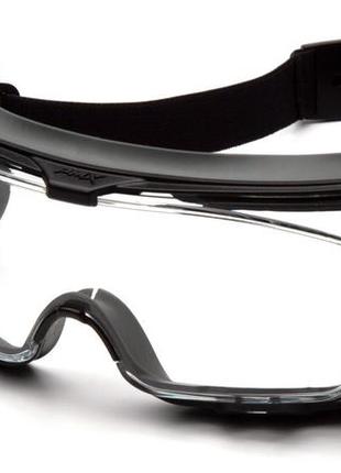 Окуляри pyramex cappture-pro (clear) h2max anti-fog, прозорі
