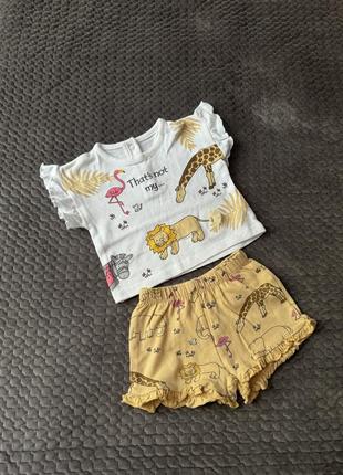 Літній комплект для дівчинки