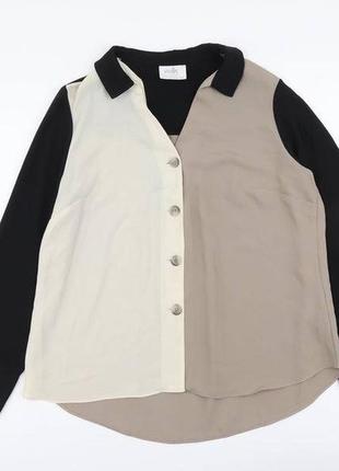 Фирменная стильная блузка л