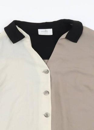 Фирменная стильная блузка л