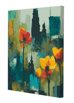 Картина за номерами riviera blanca цвіт міста 40x50 см (rb-0543)