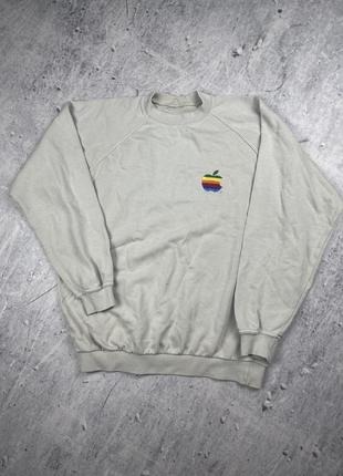 Apple vintage свитшот винтажный епл 90х