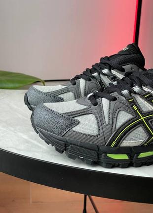 Чоловічі кросівки асікс гель канаха 8 / asics gel-kahana 8 marathon running shoes/sneakers gray/black 1011b109-0266 фото