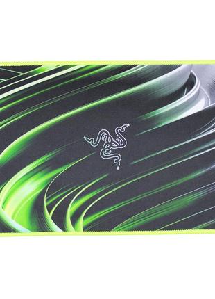 Коврик для мышки razer green 310x200 speed игровая поверхность для компьютера зелеый рейзер