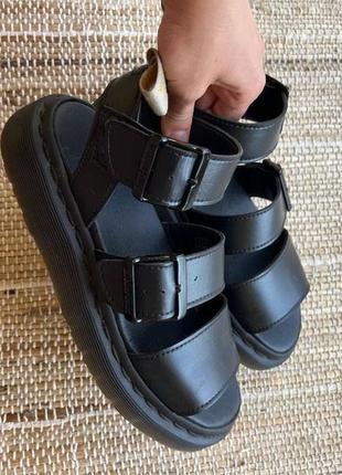Сандалии dr martens gryphon vegan black 36 босоножки