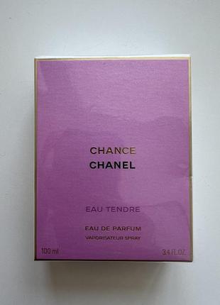 Парфюмированная вода оригинал rtel chanel chance eau tendre 100 мл