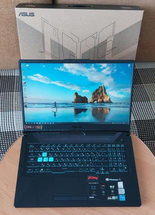 Мощный игровой ноутбук 17"/32gb ddr4/1tb pcie4.0x4/wifi6e-asus tuf gaming f17 fx706heb