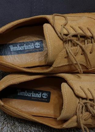 Мужские кожаные туфли оксфорды от американского бренда timberland6 фото