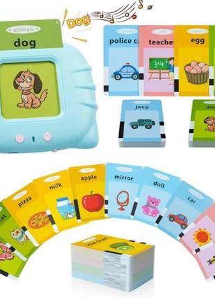 Игрушка планшет с карточками для изучения английского языка 122 карточки (224 разных слова)