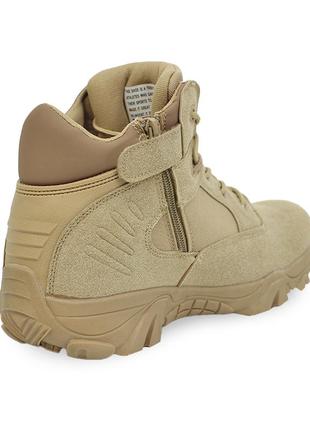 Тактические ботинки lesko 6675 sand khaki размер 40 мужские армейские tactical  rt-t82 фото
