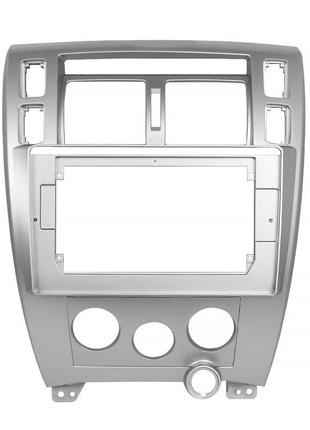 Перехідна рамка 10.1" lesko для hyundai tucson (2004-2010гг.) silver (hy 166t) (gold_8770-31340)