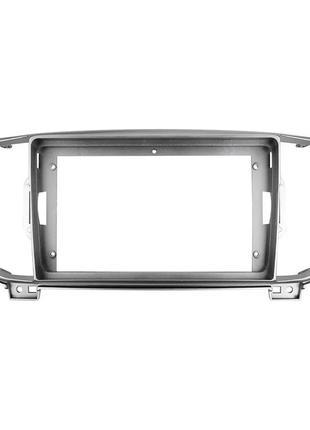 Перехідна рамка 9" lesko для kia sportage 4 2018+ 9" (ki 077n) silver