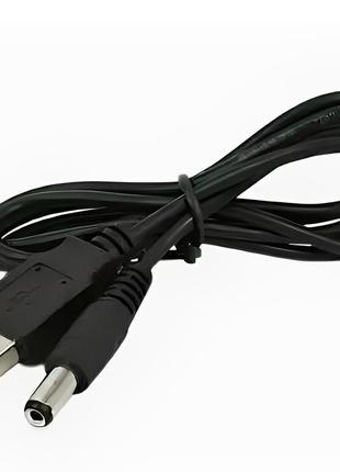 Кабель живлення для роутера 5v від павербанка usb-dc/шнур для вайфай роутера2 фото