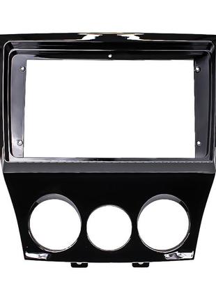 Перехідна рамка lesko mazda rx-8 2008-2011 (6917) 9" black мазда (gold_39433)