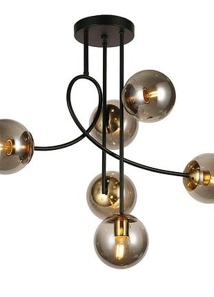 Люстра молекула levistella 752l7914-6 bk+bk