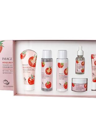 Подарочный набор с гиалуроновой кислотой и пептидами images hyaluronic acid tomato...
