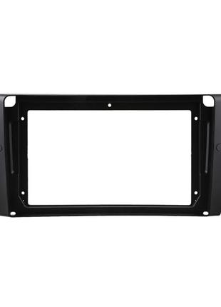 Переходная рамка lesko 9" black для автомобилей bmw 3-series (e90,91,92,93) 2004-2012 bm 020n gold