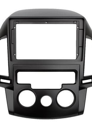 Переходная рамка 9" lesko для hyundai i30 (fd) 2008-2011 manual ac (6884) хюндай gl_55