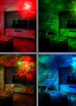 Умный проектор ysj-001 звездное небо галактика с дистанционным и голосовым управлением gl-55