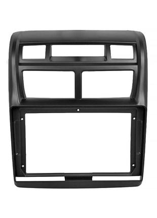 Переходная рамка 9" lesko для kia sportage (2007г.) ac/mc black (ki 137n) (gold_8771-31349)