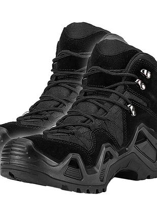 Ботинки тактические han-wild hw07 black 40 армейские демисезонные taktical  nv-a9