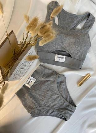 Білизна do2421/5 (світло сірий)