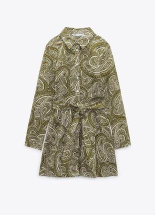Сукня сорочка zara3 фото