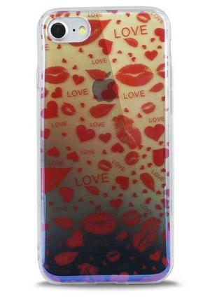 Чехол/бампер iphone 7 (love) в отличном состоянии.