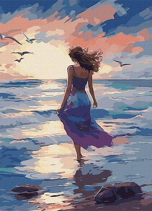 Картина по номерам "прекрасная стихия" kho8418 40х40см